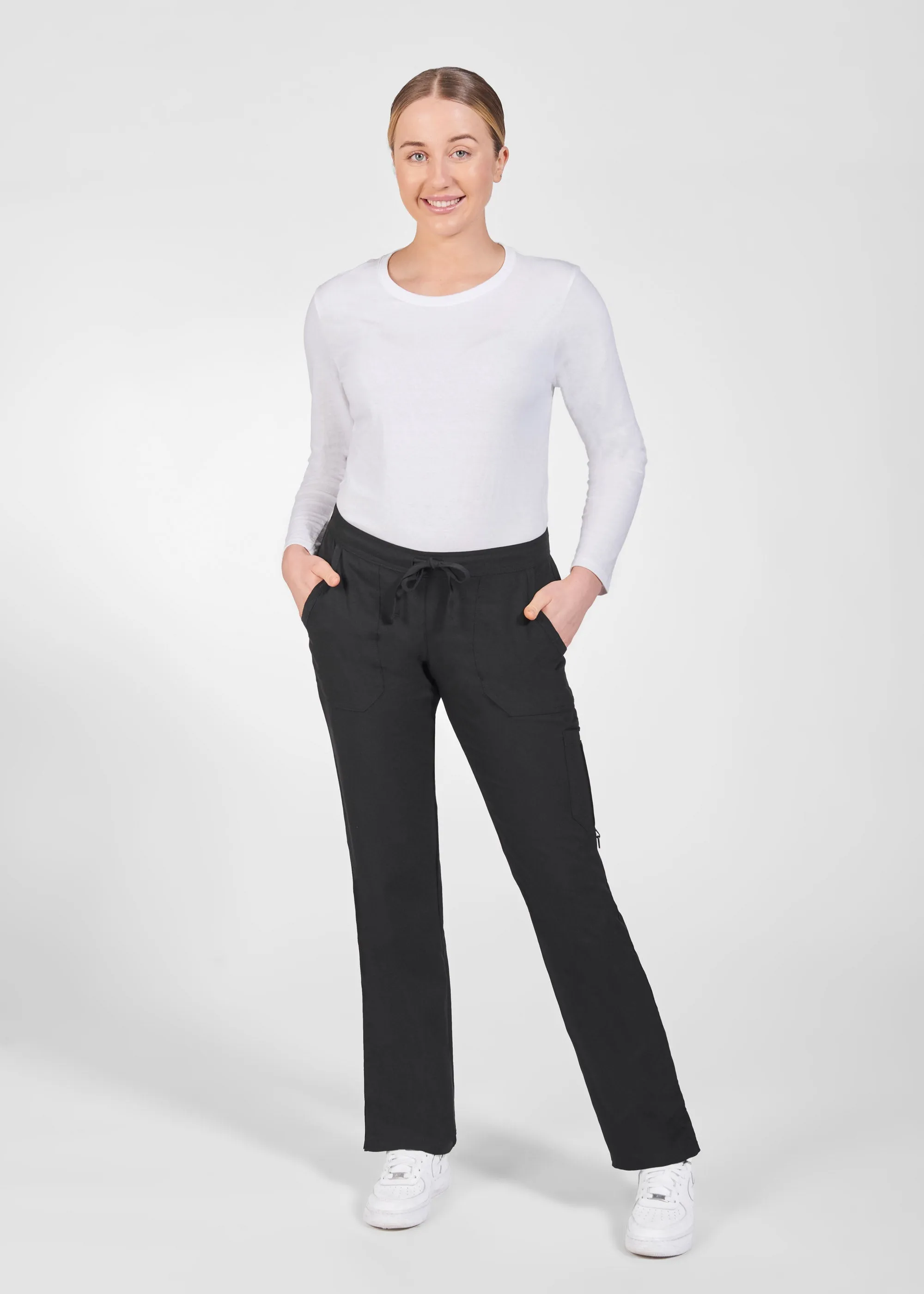 MOBB Clearance Waistband Scrub Pant Petite The Carmen