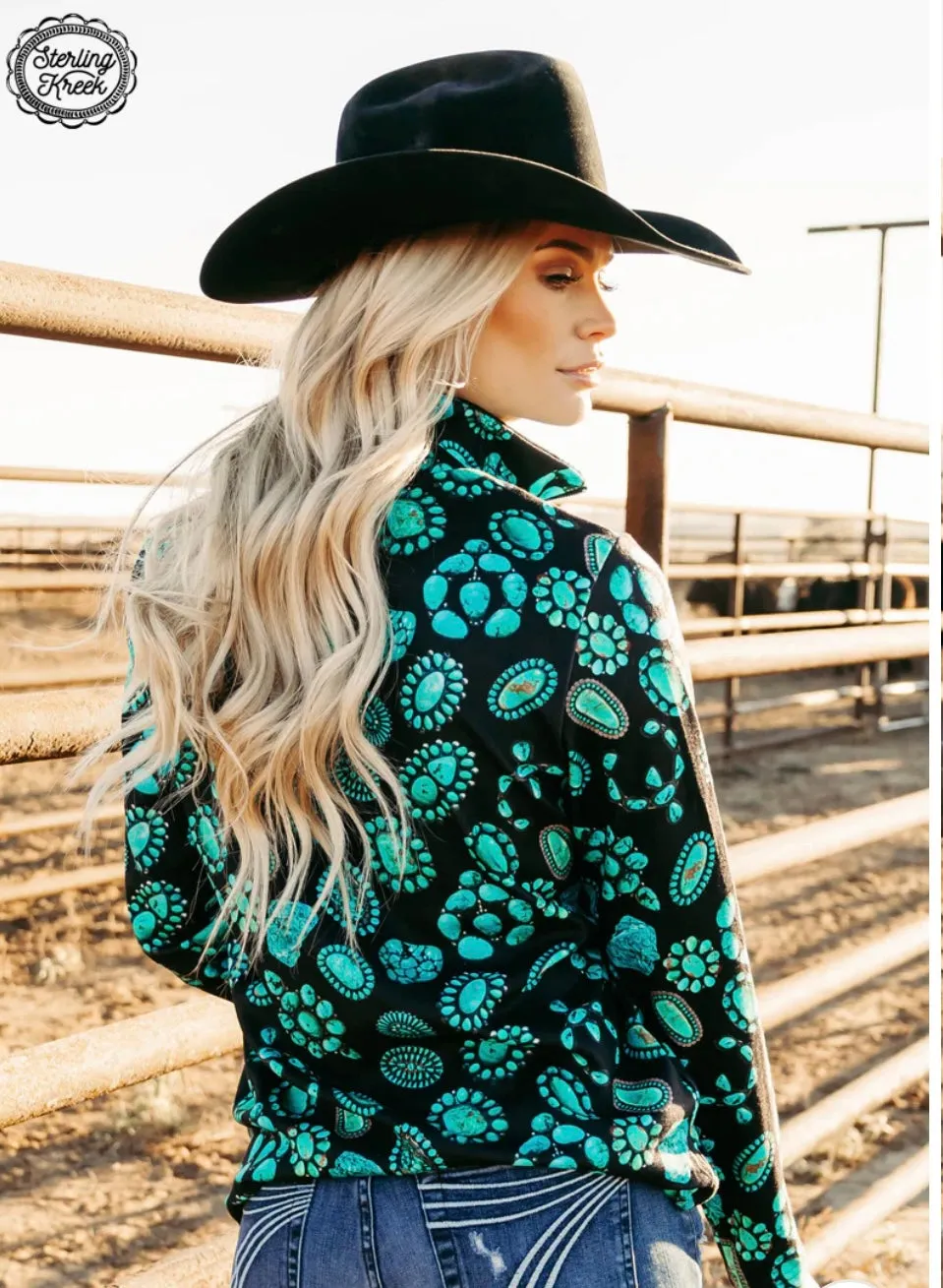 Navajo Blossom Pullover