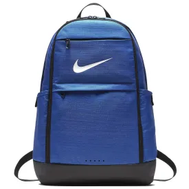 Nike Brasilia Training Backpack, Extra Large Backpack Built for Secure Storage with a Durable Design, Game Royal/Black/White