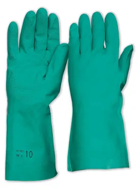 Nitrile Chemical Gloves 33cm - Premium Blend - Bulk Buy Special 12 Pairs