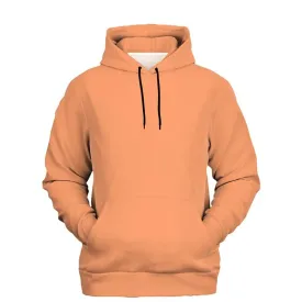 Peach Hoodie | Unisex | with PLUS sizes | Bright Pastel Orange | C0M45Y60K0