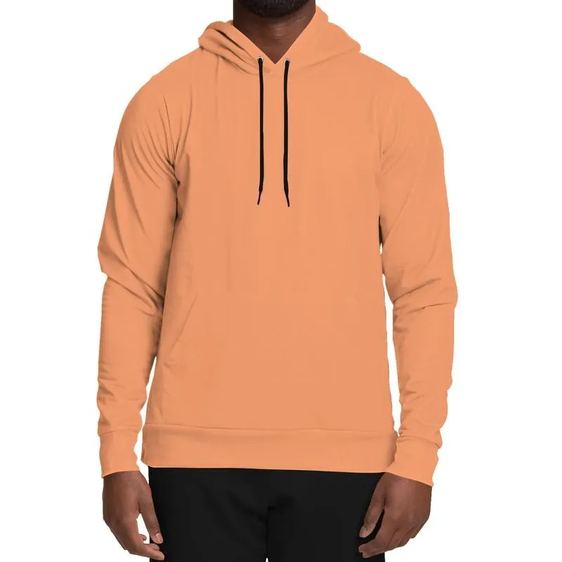 Peach Hoodie | Unisex | with PLUS sizes | Bright Pastel Orange | C0M45Y60K0