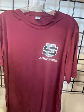 Performance House Tee - Anderson / Maroon