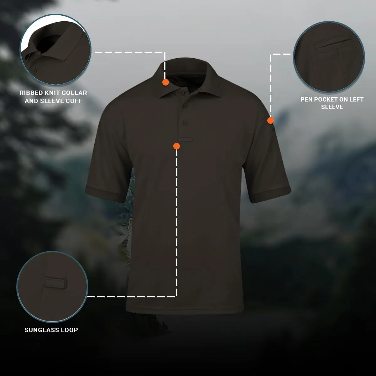 Propper Men's Short Sleeve Uniform Polo