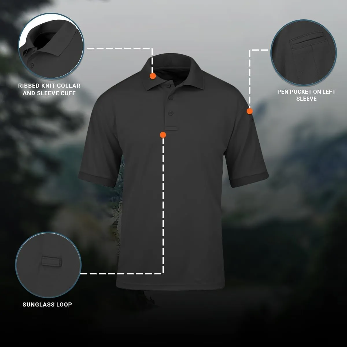 Propper Men's Short Sleeve Uniform Polo