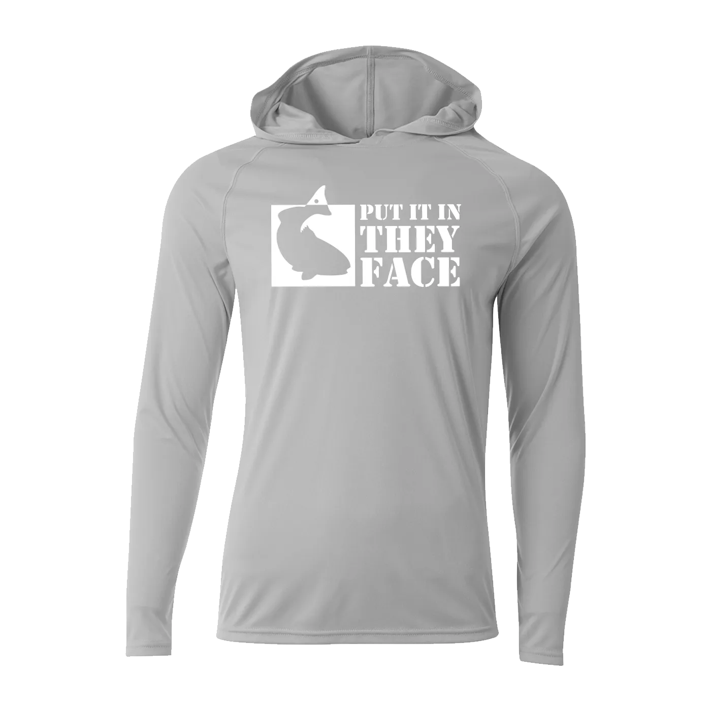 #PUTITINTHEYFACE Performance Long Sleeve Hoodie