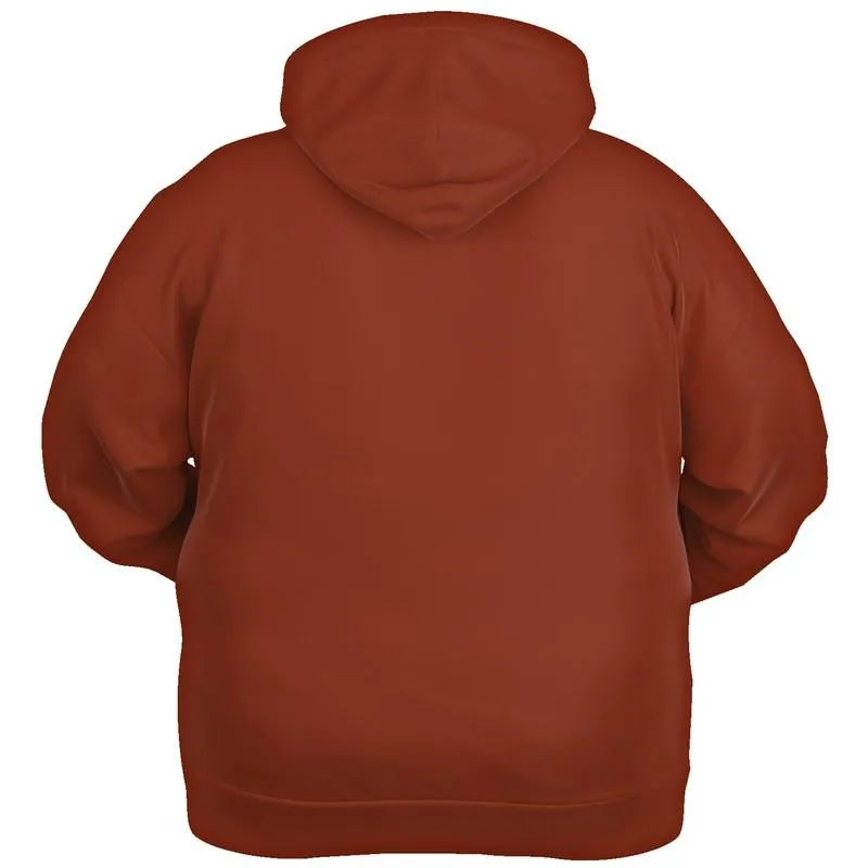Red Blank Hoodie | Unisex | with PLUS sizes | C0M80Y80K60