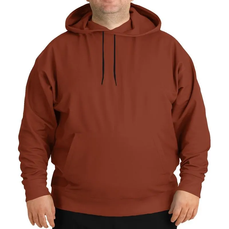 Red Blank Hoodie | Unisex | with PLUS sizes | C0M80Y80K60