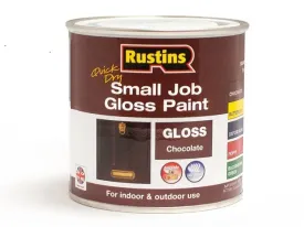 Rustins Quick Dry Small Job Gloss Chocolate Paint 250ml