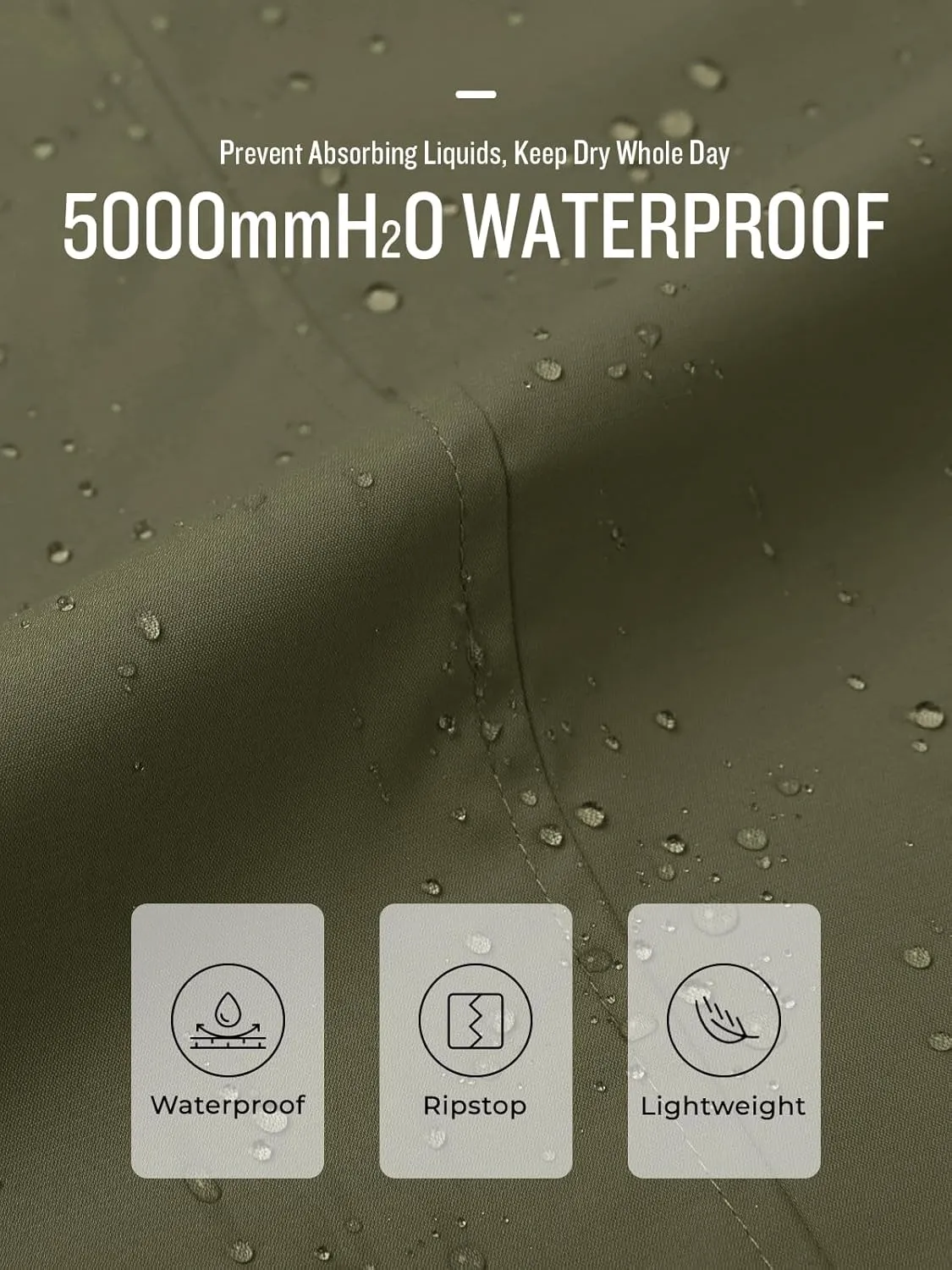 SaphiRose Women's Long Rain Jacket Waterproof Rain Coat with Hood Outdoor Light Raincoats Windbreaker