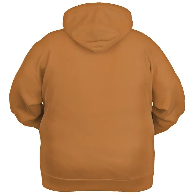 Shaded Midtone Orange Hoodie | Unisex | with PLUS sizes | C0M50Y80K30