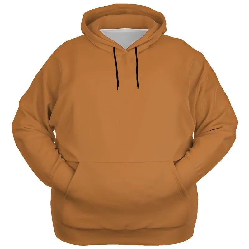 Shaded Midtone Orange Hoodie | Unisex | with PLUS sizes | C0M50Y80K30