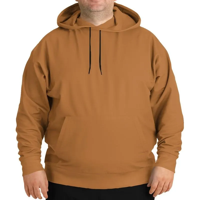 Shaded Midtone Orange Hoodie | Unisex | with PLUS sizes | C0M50Y80K30