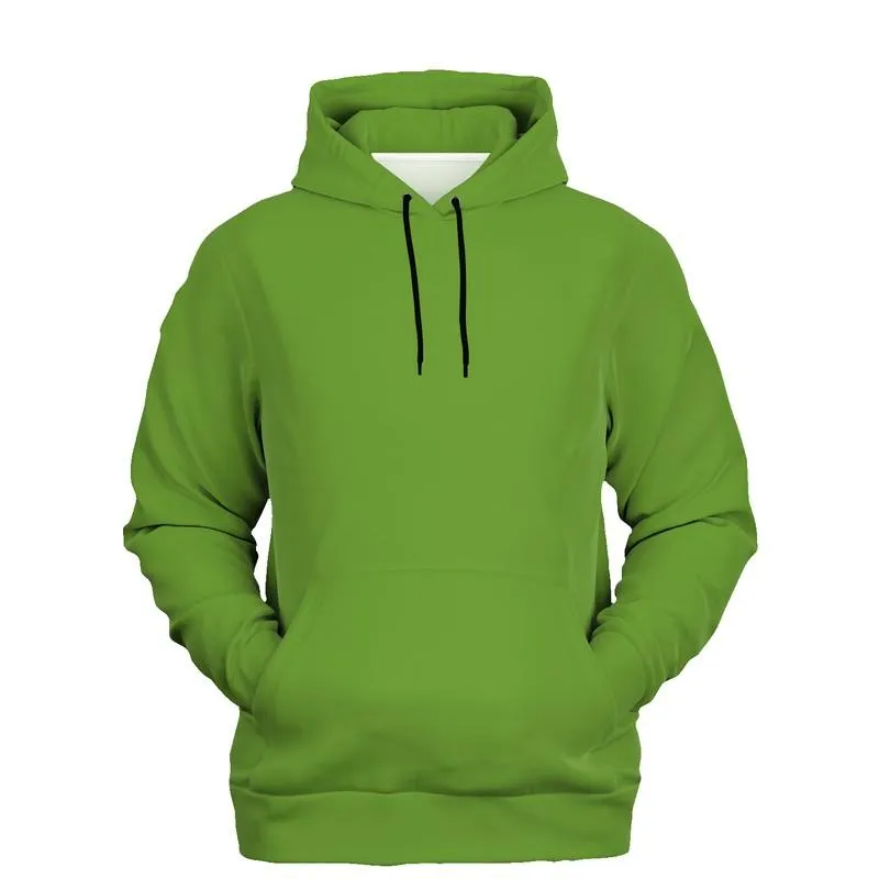 Shaded Warm Green Hoodie | Unisex | with PLUS sizes | C50M0Y100K30