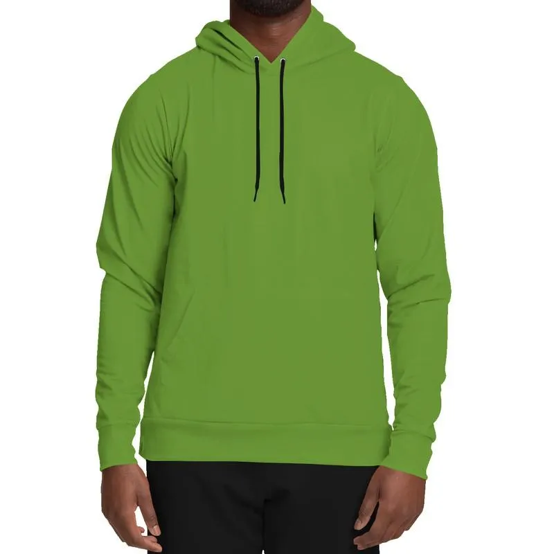 Shaded Warm Green Hoodie | Unisex | with PLUS sizes | C50M0Y100K30