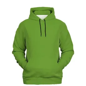 Shaded Warm Green Hoodie | Unisex | with PLUS sizes | C50M0Y100K30