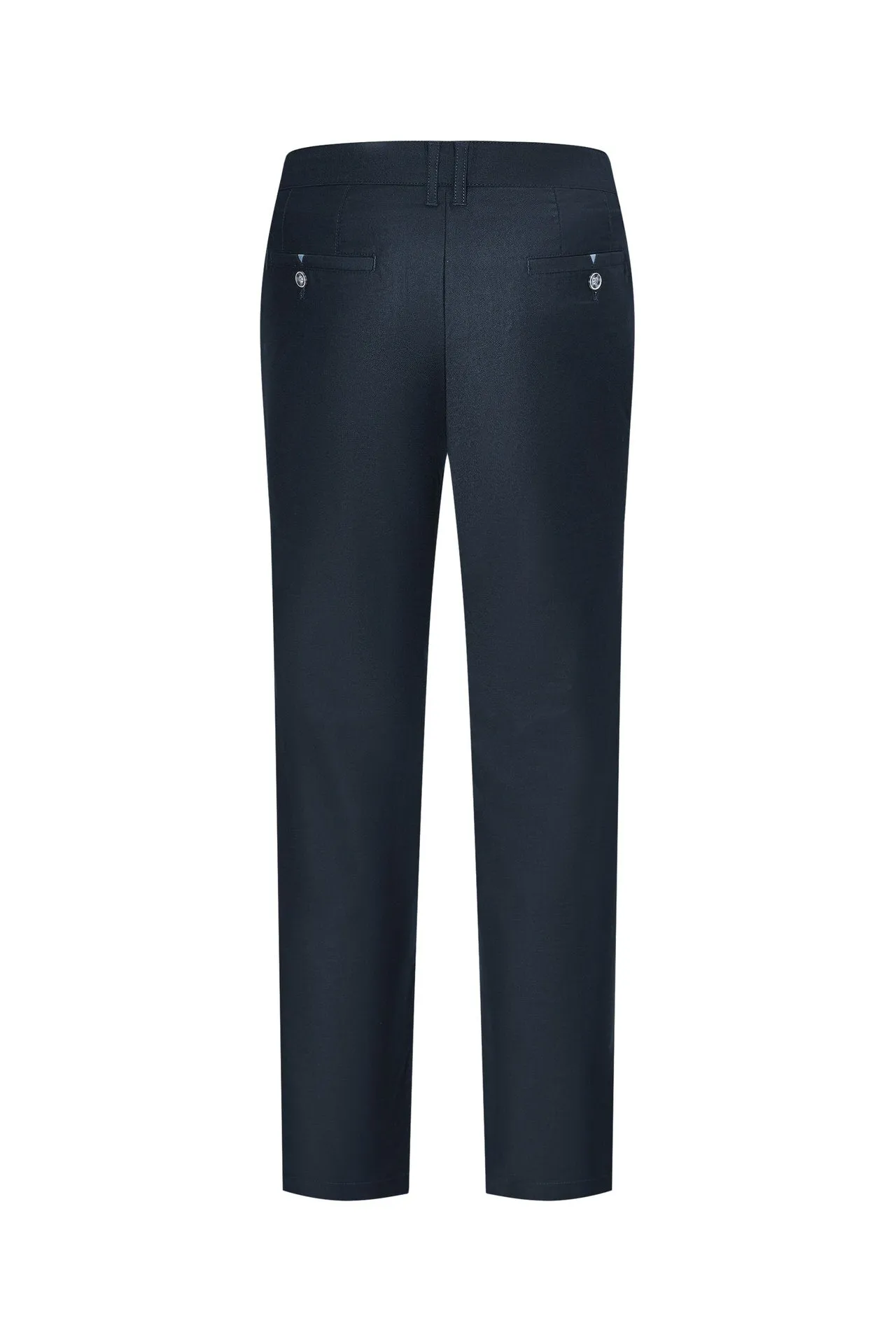 Soft Cotton Rich Stretch Casual Pants in Regular Fit