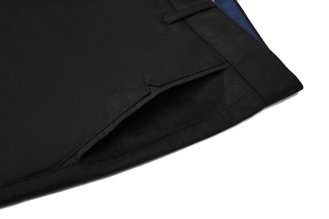 Soft Cotton Rich Stretch Casual Pants in Regular Fit