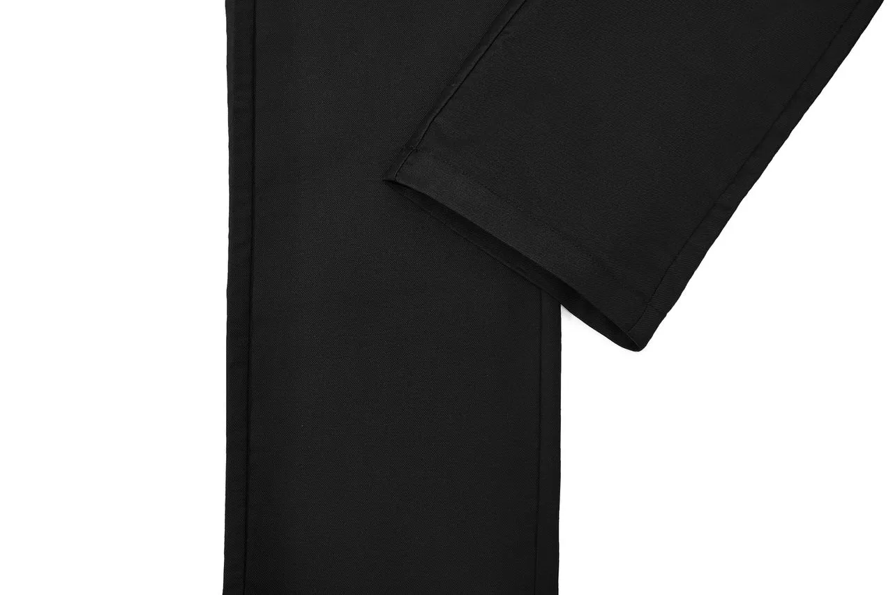 Soft Cotton Rich Stretch Casual Pants in Regular Fit