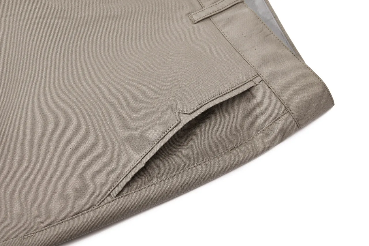 Soft Cotton Rich Stretch Casual Pants in Regular Fit