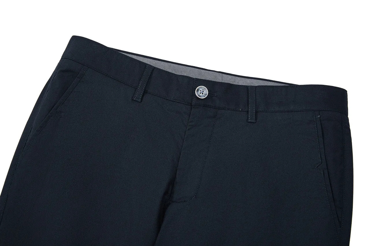 Soft Cotton Rich Stretch Casual Pants in Regular Fit