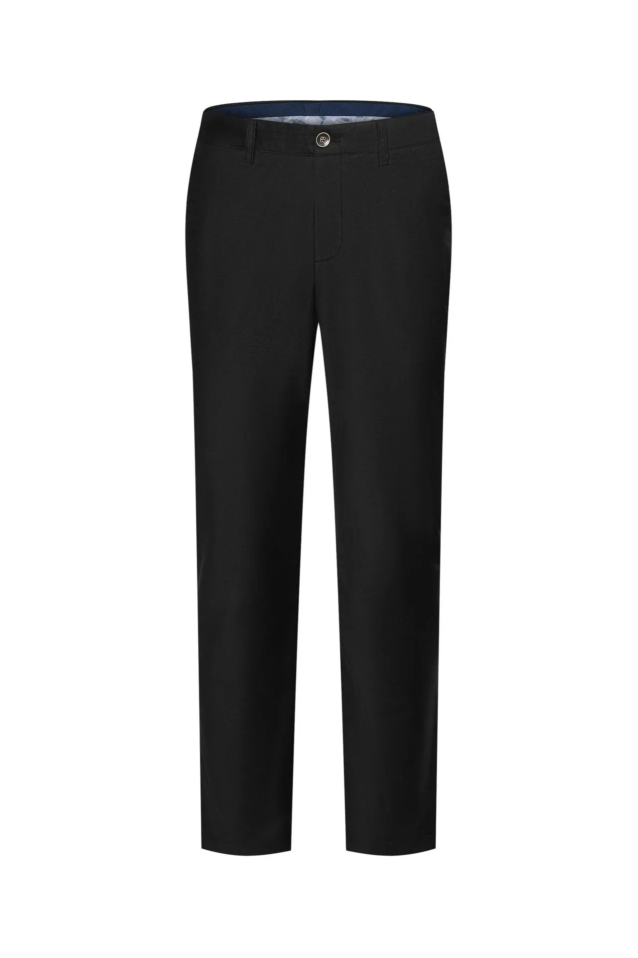 Soft Cotton Rich Stretch Casual Pants in Regular Fit