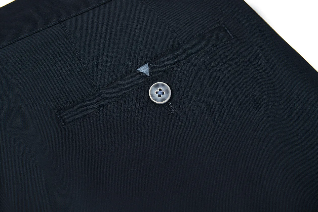 Soft Cotton Rich Stretch Casual Pants in Regular Fit