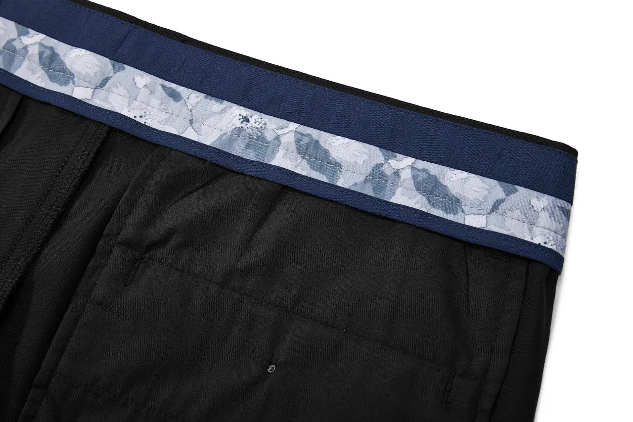 Soft Cotton Rich Stretch Casual Pants in Regular Fit