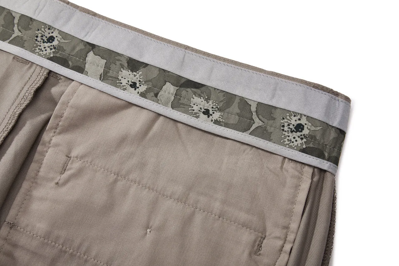 Soft Cotton Rich Stretch Casual Pants in Regular Fit