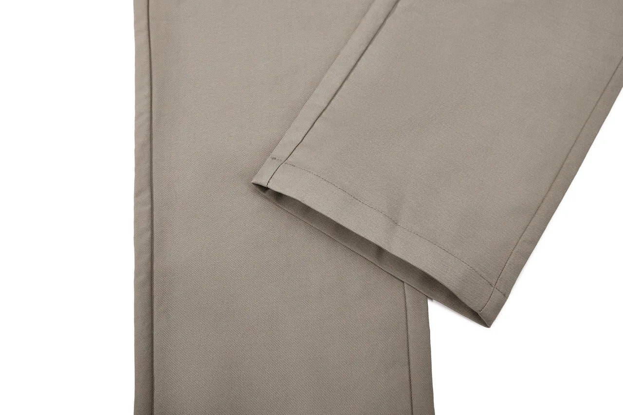 Soft Cotton Rich Stretch Casual Pants in Regular Fit