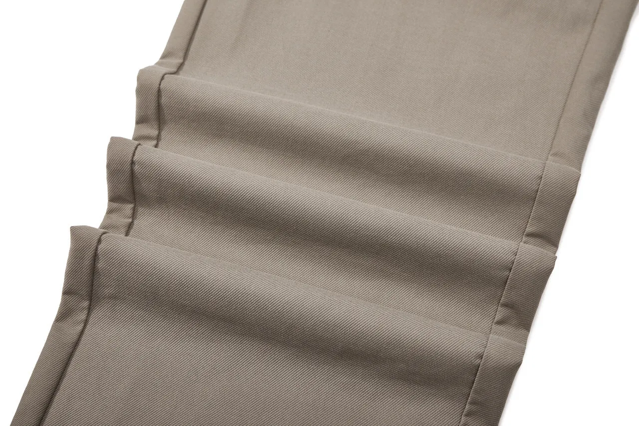 Soft Cotton Rich Stretch Casual Pants in Regular Fit