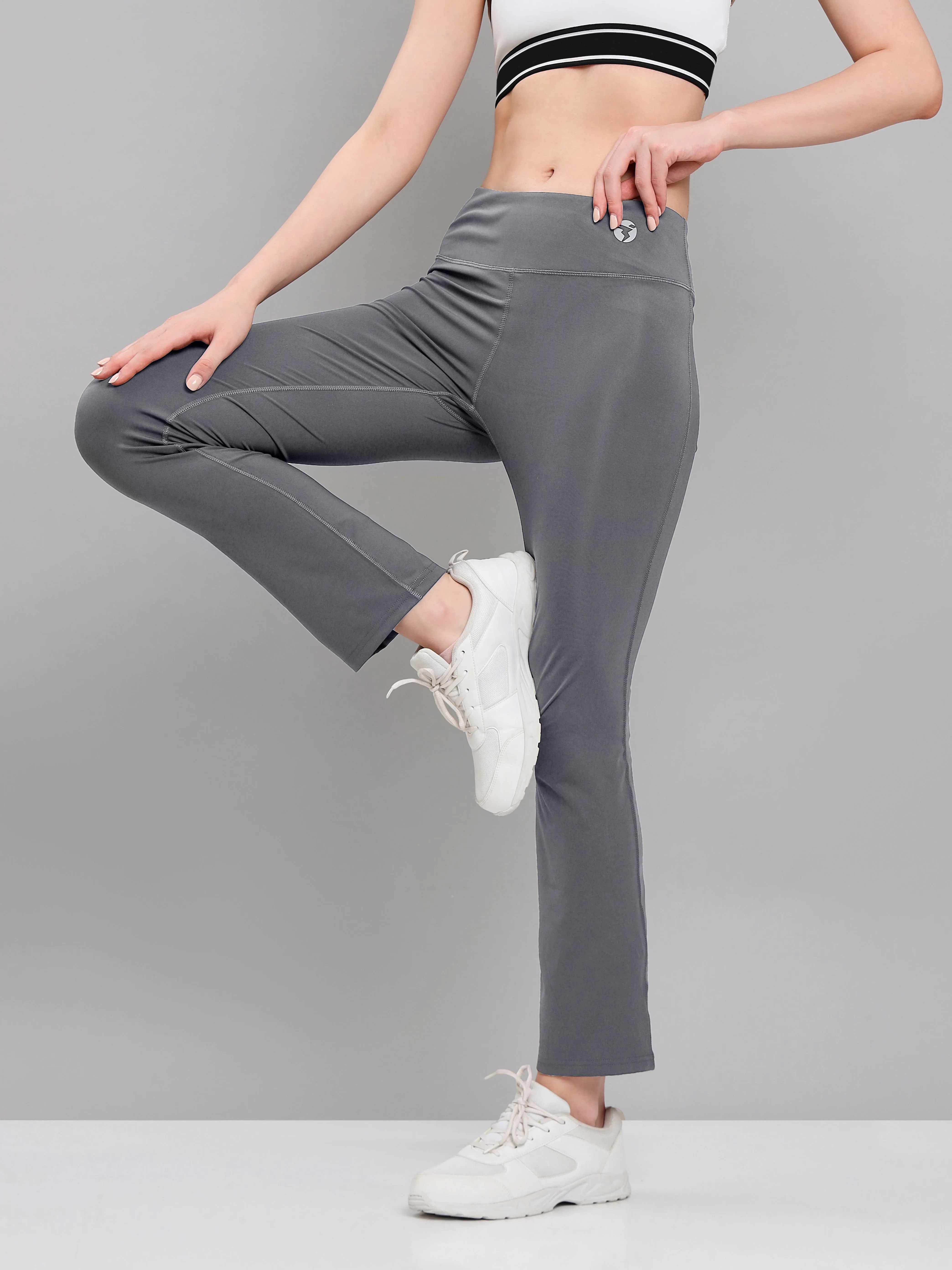 Technosport Women's Solid Active Quick Dry Pants