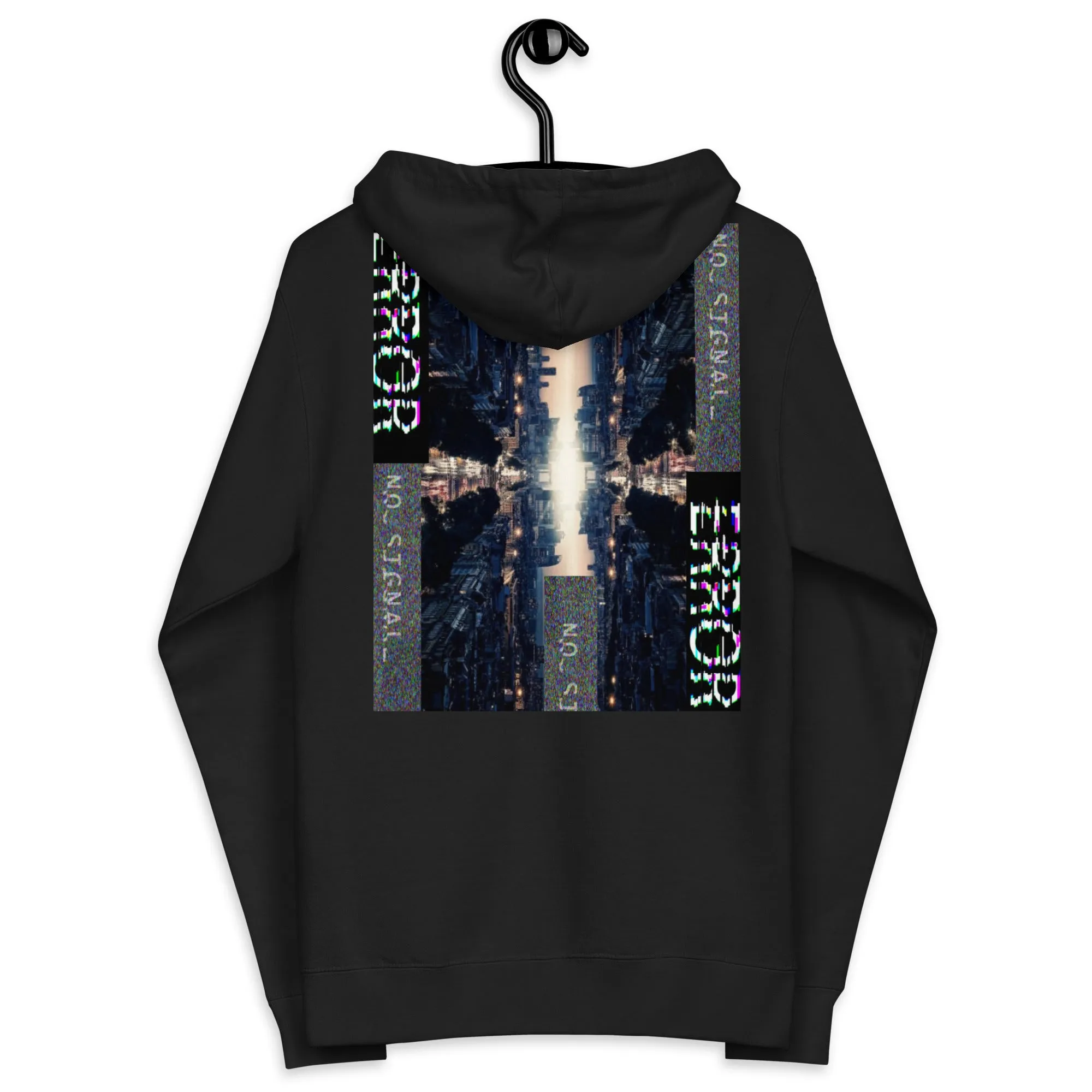 Unisex Precognition fleece zip up hoodie