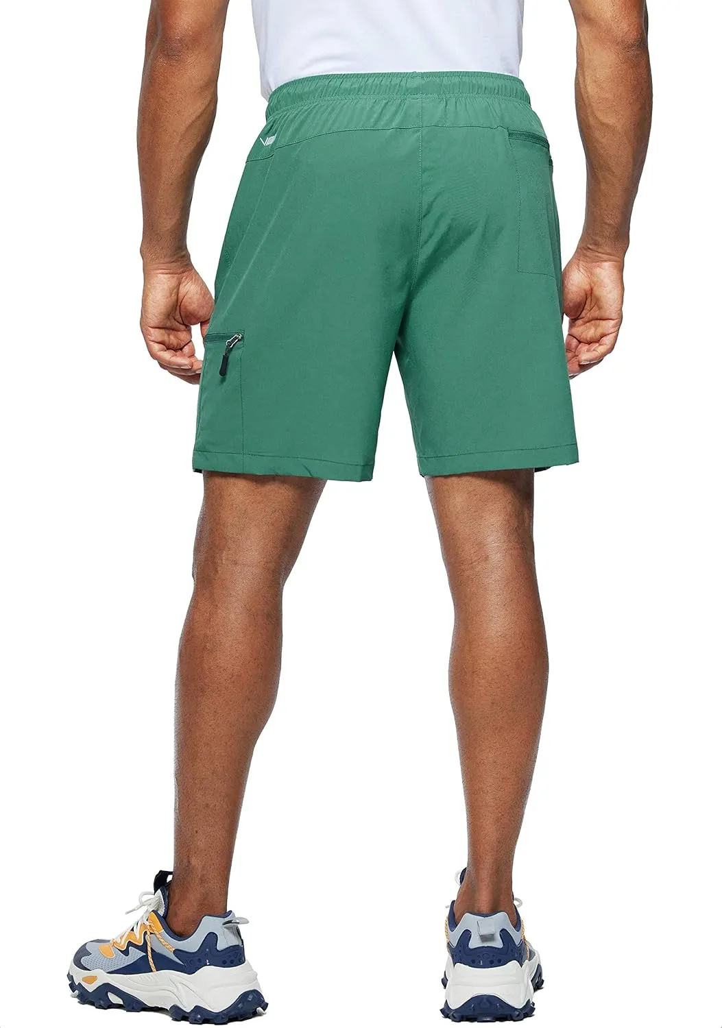 Viodia Men's Hiking Cargo Shorts Stretch Quick Dry Lightweight Shorts for Men Fishing Athletic Shorts with Pockets