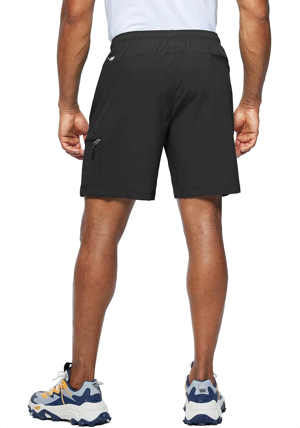 Viodia Men's Hiking Cargo Shorts Stretch Quick Dry Lightweight Shorts for Men Fishing Athletic Shorts with Pockets