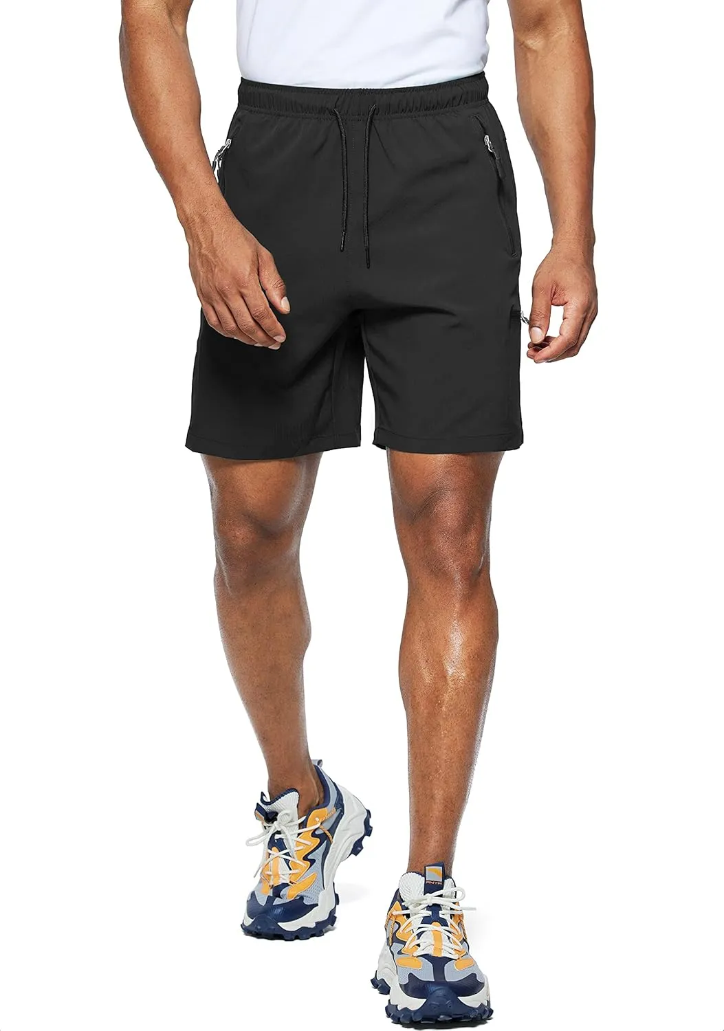 Viodia Men's Hiking Cargo Shorts Stretch Quick Dry Lightweight Shorts for Men Fishing Athletic Shorts with Pockets