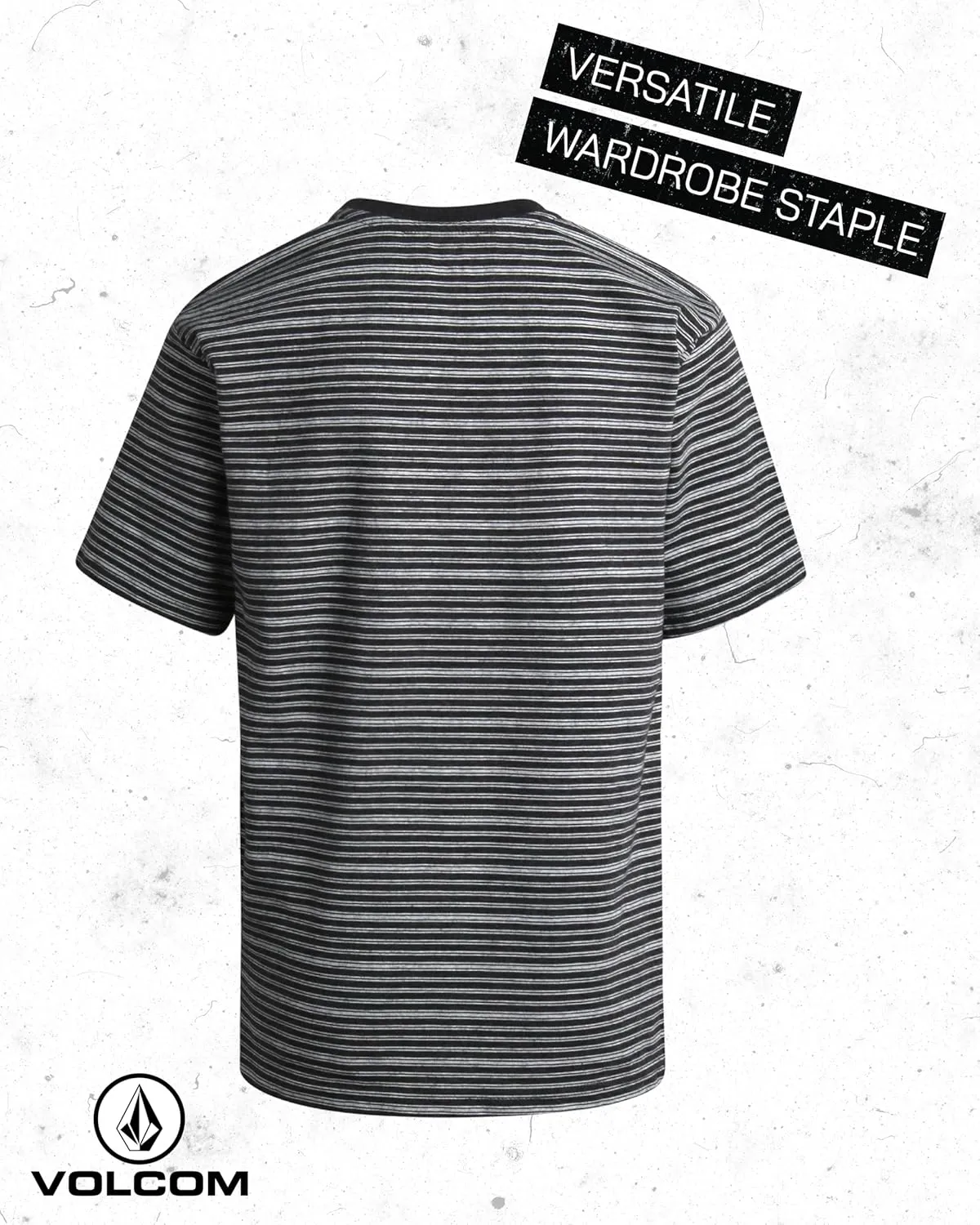 Volcom Boys T Shirt - Cotton Blend Short Sleeve Graphic Tees for Boys - Cool Casual Graphic T Shirts (Sizes: 2T-20)