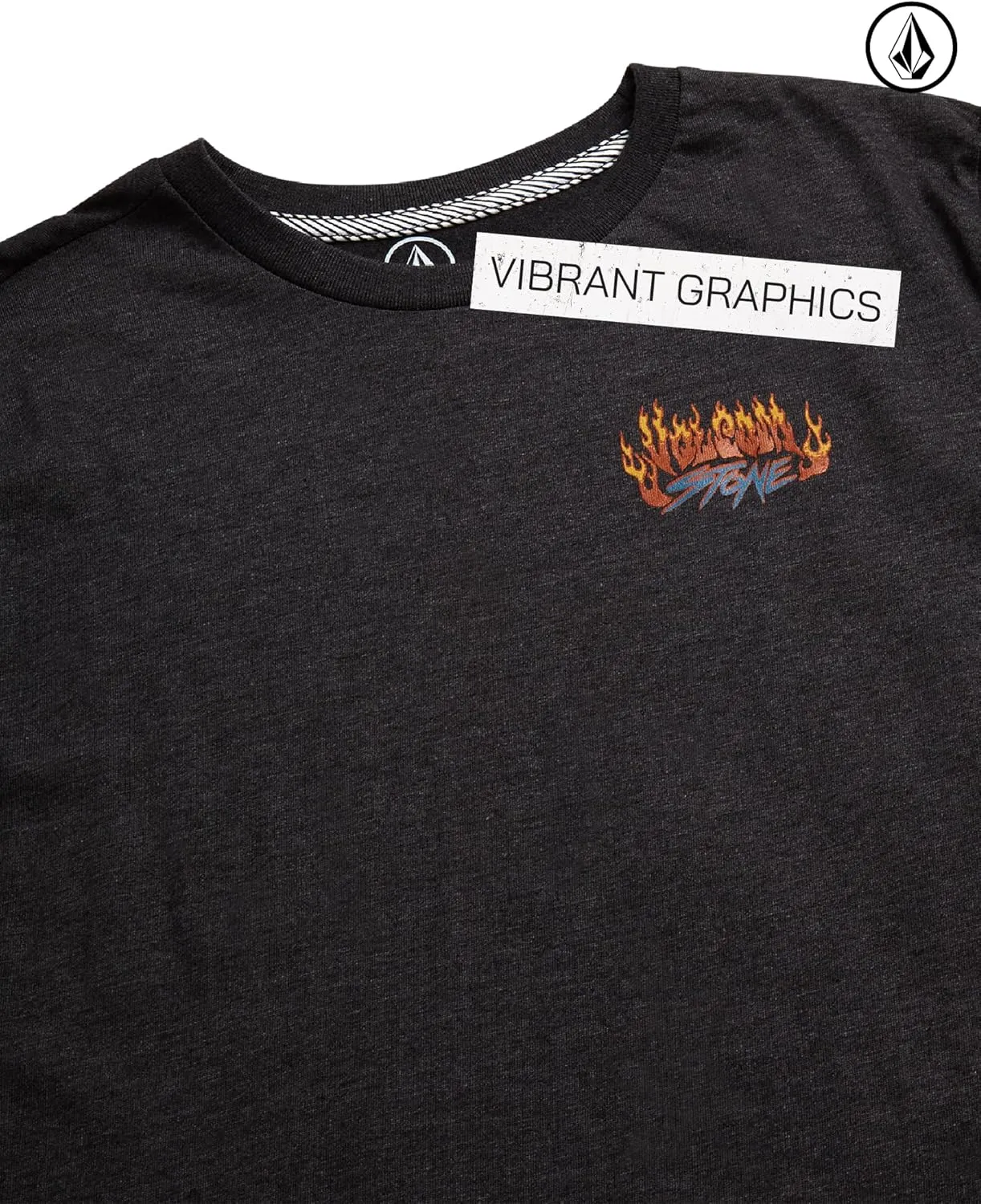 Volcom Boys T Shirt - Cotton Blend Short Sleeve Graphic Tees for Boys - Cool Casual Graphic T Shirts (Sizes: 2T-20)