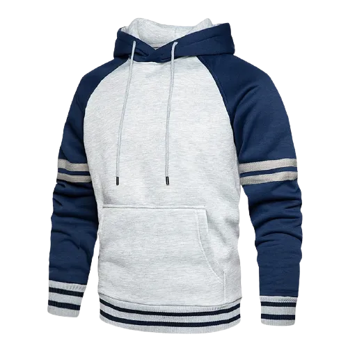 West Louis™ Thick Pure Color Velvet Fabrics Hoodie