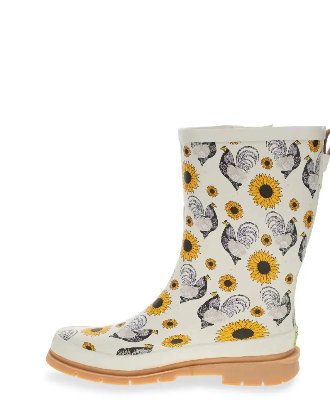 Women's Rooster Rise Mid Rain Boot – Sunflower Style Meets Waterproof Comfort