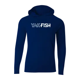 #YAKFISH Performance Long Sleeve Hoodie